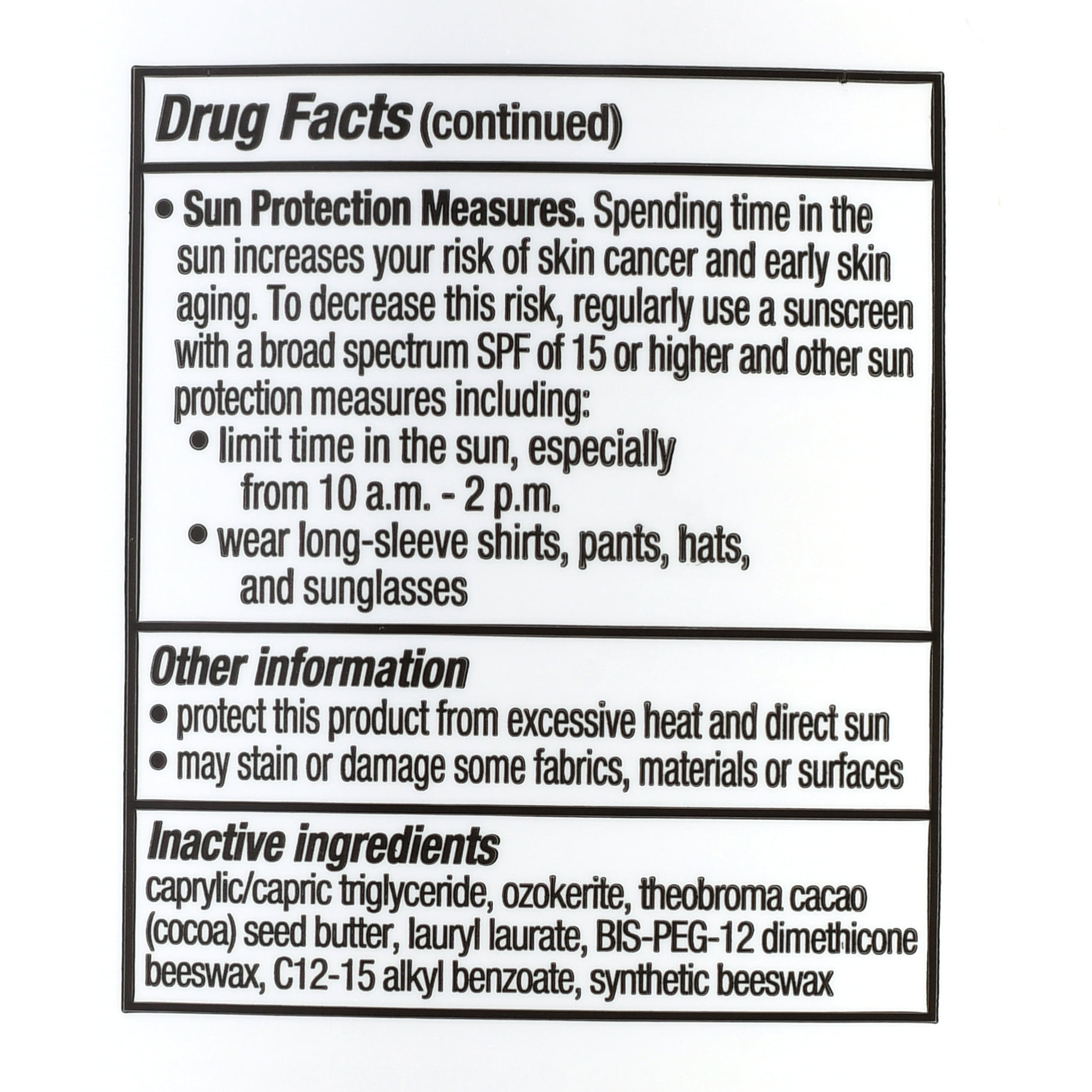Equate Kids Mineral Based Sunscreen Stick, SPF 50, 1.5 oz