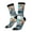 3 Black, variant on Travel Around The World Print Adult Socks for Men & Women,Calf Socks, Ankle Socks,Boots Socks,Breathable Casual Sock,Unisex Crew Socks