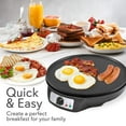 thumbnail image 4 of J-Jati SW603P 12 in. Nonstick Electric Crepe Maker, 4 of 5