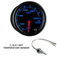 thumbnail image 4 of GlowShift | 1999-2005 4th Generation Mk4 Volkswagen Jetta Black Triple Pillar Pod with Tinted 7 Color Series 30 PSI Boost Vacuum Gauge, Oil Temperature Gauge & Narrowband Gauge, 4 of 7