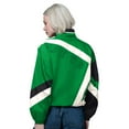 thumbnail image 2 of Women's Starter Kelly Green/Black New York Jets Vintage 1st Quarter Full-Zip Windbreaker, 2 of 2