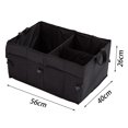 thumbnail image 2 of Foldable Tools Oxford Cloth Car Trunk Organizer With Handle Strap Large Capacity, 2 of 9