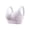 Purple., variant on HBGVBA Bras for Women Wireless Push Up Supportive Seamless Full Coveraged Bralette