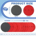 thumbnail image 2 of Bowling Ball Sanding Pads, Hook and Loop Sanding Sponge Discs for Resurfacing - Grit 240 & 5 Inch & 6 Pack, 2 of 7