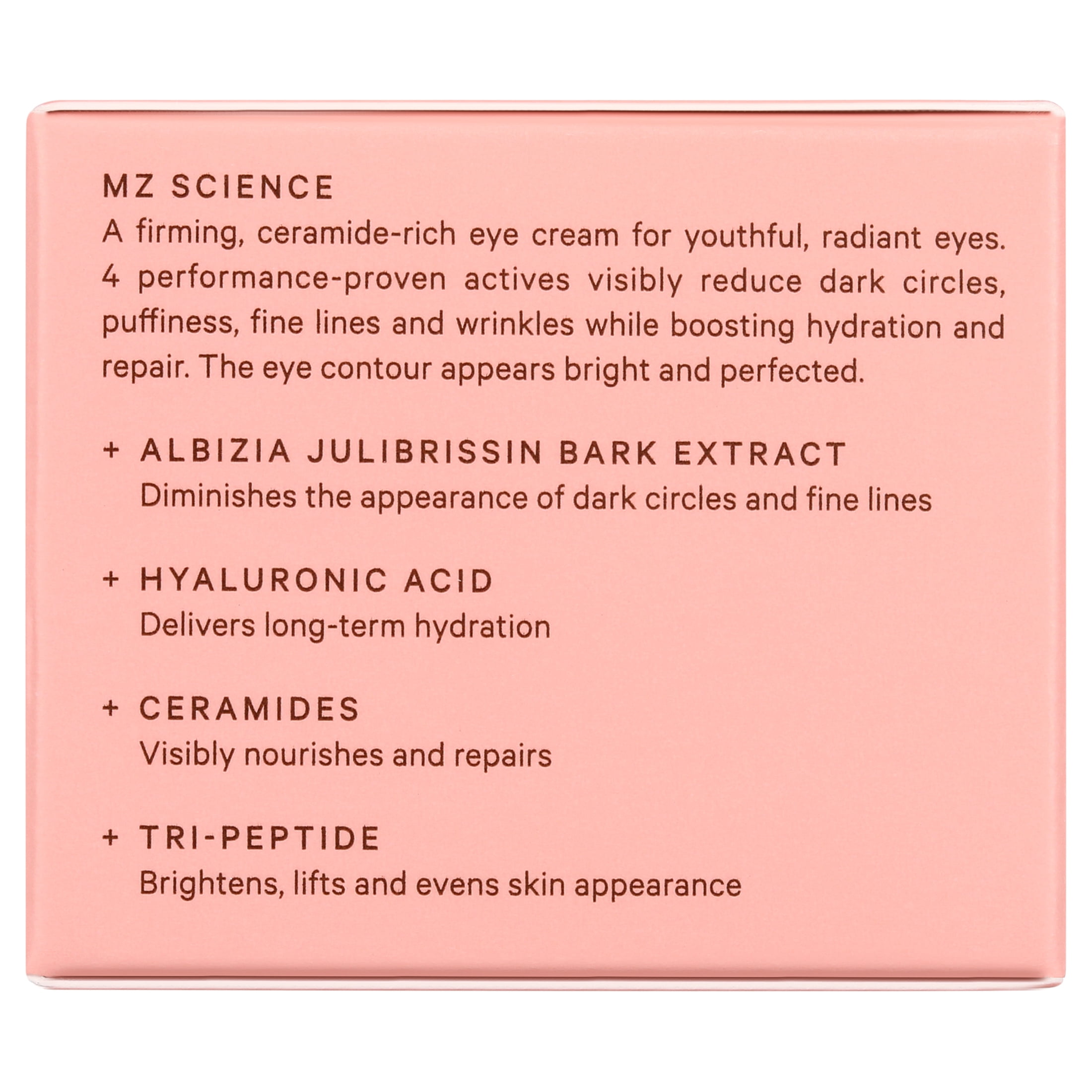 MZ Skin SOOTHE & SMOOTH Hyaluronic Brightening Eye Complex