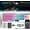 Dreamcolor 6 in 1, variant on Smart LED Car Lights Interior with USB Port, Acrylic LED Strip Fiber Optic Ambient Lighting Car, Wireless App Control, Sync to Music, Car Decorations Interior Accessories Gifts for Women Men, 10 in 1