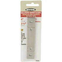 4" Hyde 33255 Hyde Wallpaper Shaver Blades, Replacement Blades, 5-Pack