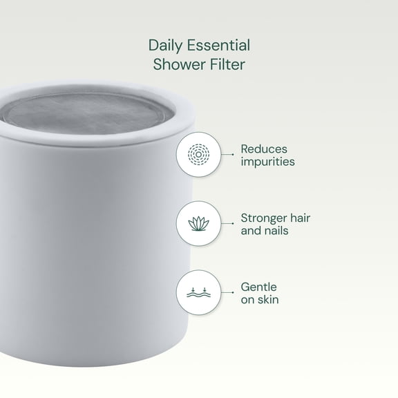 Aquabliss SFC220 Daily Essential Replacement Filter Cartridge – Reduces Chlorine & Sediment, Lasts 3–6 Months Depending on Water Quality – Fits SF220
