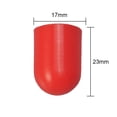 thumbnail image 2 of Bicicleta Tapa protectora de palanca de freno de cambio de cambio de bicicleta de carretera de silicona (rojo), 2 of 4