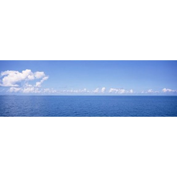 Panoramic view of the ocean Atlantic Ocean Bermuda Canvas Art - Panoramic Images (18 x 6)
