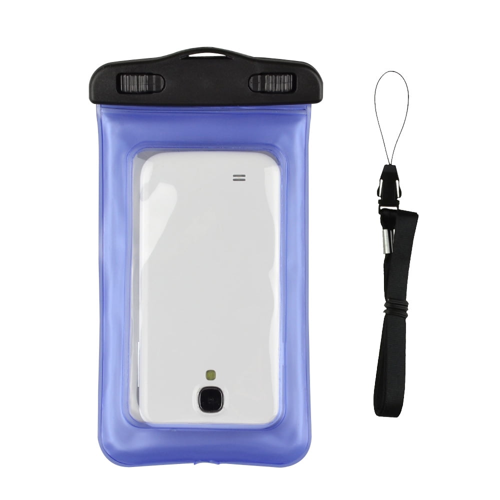 Sumaclife Universal Protective Waterproof Carrying Phone Pouch (up to 5.5 inch phones) + Extendable Wireless Selfie Stick Combo