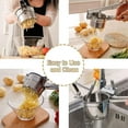thumbnail image 3 of Large Potato Ricer Heavy Duty Stainless Steel Potato Masher And Ricer Kitchen Tool,press And Mash Kitchen Gadget For Perfect Mashed Potatoes -zz, 3 of 5