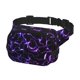 thumbnail image 2 of Disketp Galaxy Lightning Riñonera de Doble Capa, Bolsa de Cintura Ajustable para Viajes, Correr y Senderismo, Riñonera Ligera para Hombre y Mujer, 2 of 9