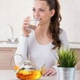 thumbnail image 3 of EeaseCA Heat-resistant Teapot Glass Teapot Large Handle Kung Fu Teapot for Home Shop, 3 of 7