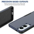 thumbnail image 6 of For Samsung Galaxy S25 Edge Case, Military Grade Shockproof Anti-Slip Bumper Hybrid TPU PC Back Cover Drop Protection Phone Cover for Samsung Galaxy S25 Edge, Darkblue, 6 of 6