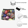 thumbnail image 6 of Fotbe Easter Eggs1 Men’s Total Support Pouch Boxer Briefs, X-Temp Cooling, Moisture-Wicking Underwear, Regular, Long-leg and Trunk-Large, 6 of 9