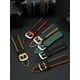 thumbnail image 4 of Correa de reloj de silicona suave para hombre, correa de reloj de nailon y caucho fluorado de 20, 22, 23 y 24 mm para Tudor, Breitling, Citizen, Tissot, 4 of 5