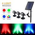 thumbnail image 2 of Inteprter Luz anfibia Impermeable Solar Ángulo ajustable RGB Led Luz subacuática Iluminación y accesorios No.1 Inteprter HA024617-01, 2 of 6