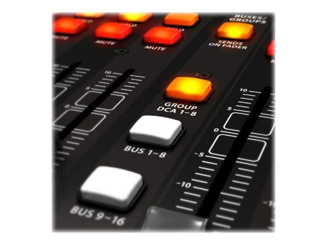 Behringer X32 Producer 40-Input, 25-Bus Rack Digital Mixing Console w/16 Preamps, 17 Faders, 32-Channel Interface and iPad/iPhone Remote Control