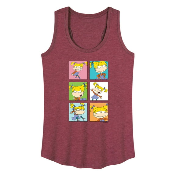 Rugrats - Angelica Grid - Women's Racerback Tank Top
