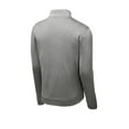 thumbnail image 4 of PosiCharge Sport-Wick Heather Fleece 1/4-Zip Pullover. ST263, 4 of 4