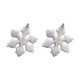 thumbnail image 2 of Adornos navideños Copos de nieve de espuma Colgantes para árbol de Navidad Colgantes con textura hechos a mano Ilumina cada centímetro de la Nochebuena, 2 of 6