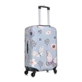 thumbnail image 3 of Balery Luggage Cover Blue Butterfly Print Suitcase Covers for Luggage Elastic Washable Suitcase Protector Fits 18-32 Inch Luggage-Large, 3 of 9