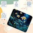 thumbnail image 3 of Starry Plants Printed Square Desk Pad Mouse Pad Desk Mat Non-Slip Rubber Bottom – 8.3x9.8 Inch – Suitable for Office and Gaming, 3 of 6