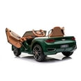 thumbnail image 6 of Rock Wheels Licensed Bentley EXP12 Kids Ride on Toy Car, 12V Battery Powered Children Electric 4 Wheels w/ Parent Remote Control, Foot Pedal, 2 Speeds, Music, Aux, LED Headlights (Green), 6 of 7