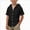 A40-Black, variant on NIEWTR 11-12 Years Teen Boys Girls Boys Short Sleeve Shirt With Hood Children's Button Hoodie Teenager Summer Casual Shirt Hooded Shirt,A40-Black