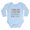 Sky Blue, variant on CafePress - Surfboards Long Sleeve Infant Bodysuit - Long Sleeve Cotton Baby Bodysuit