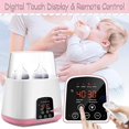 thumbnail image 3 of Baby Bottle Warmer, Portable Double Bottle Warmer, Baby Milk Warmer for Breast Milk and Formula, BPA-Free, Fast Baby Food Heater, Precise Temperature Control, 3 of 5