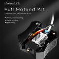 thumbnail image 4 of Kit de Buse de Buse Assemblé, Structure Intégrée Double Ventilateur DC24V pour Imprimante 3D Ender 3 V2, 4 of 8