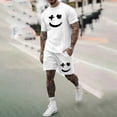 thumbnail image 1 of WILLBEST Pantalones Cortos Deportivos para Hombre, Informales, de Verano, Holgados, Cómodos, Transpirables, para Exteriores, con Camisetas, 1 of 5