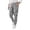 Black, variant on Men's Loose Casual Waist Striped Linen Trousers Clothes