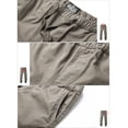 thumbnail image 4 of Pantalones Jogger Match para Hombre en Caqui Claro con Cintura Elástica, 4 of 5