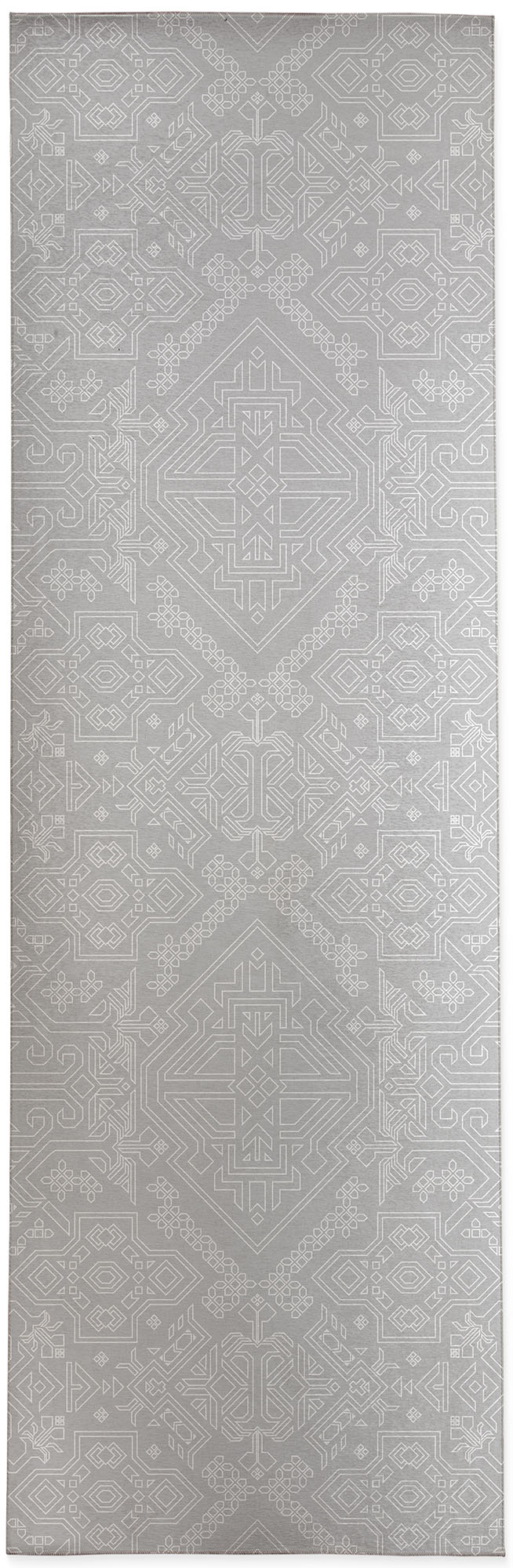 Mamluk Light Grey Kitchen Mat by Kavka Designs