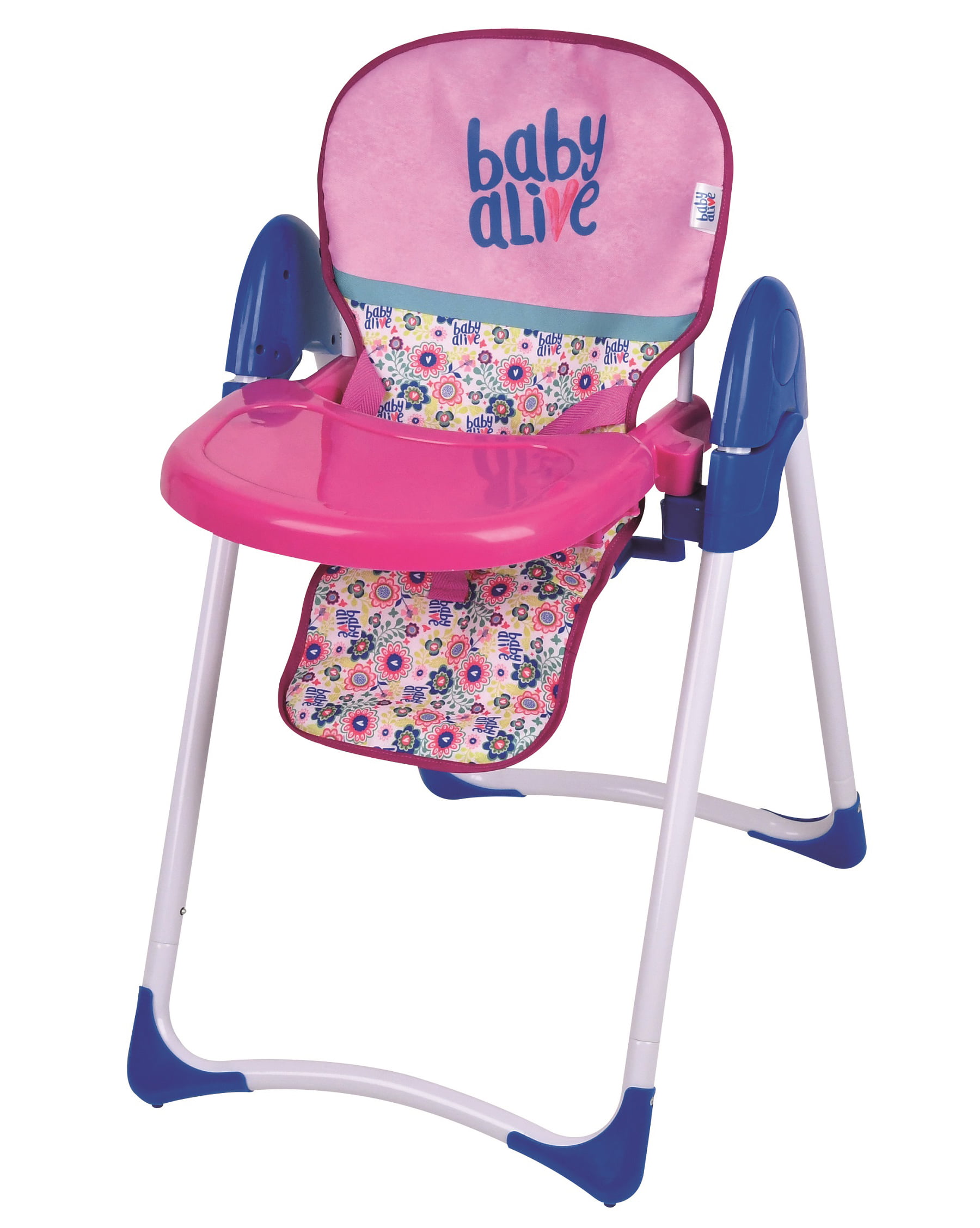 FEEDING CHAIR HIGH CHAIR WITH EXTRAs  FOR BABY ALIVE DOLLS NO DOLL INCLUDED** 