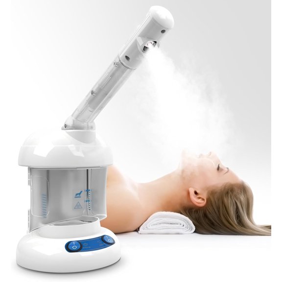 Facial Steamer - Nano Ionic Face Steamer- Portable Facial Steamer for Personal Care at Home or Salon