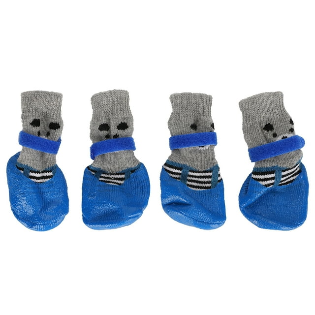 Chaussures pour Animaux de Compagnie, 4pcs Chien d'Intérieur Chien d'Alimentation pour Animaux de Compagnie Chaussures de Chien sur Mesure pour la Perfection