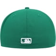 thumbnail image 4 of Men's New Era Kelly Green St. Louis Cardinals White Logo 59FIFTY Fitted Hat, 4 of 5