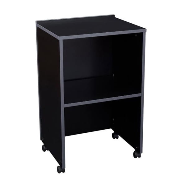 Oklahoma Sound AV Cart & Lectern Base - Black