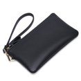 thumbnail image 2 of Women's Wristlet Clutch Slim Leather Wallet RFID Blocking Handbag, 2 of 6