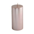 thumbnail image 3 of Efavormart 6" Rose Gold Dripless Unscented Pillar Candle - Long Burn Time, 3 of 7
