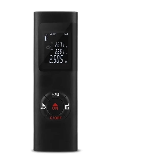 Mini Smart Laser Distance Meter Measure Infrared Rangefinder USB Rechargeable ,Water-Proof & Dust Resistant