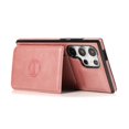 thumbnail image 3 of SaniMore for Samsung Galaxy S24 Ultra Case Multi-Functional Wallet Card Holder, Premium PU Leather Cover Vehicle Magnetic Support Kickstand Shockproof Protective Shell for Samsung S24 Ultra, Rosegold, 3 of 9