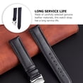 thumbnail image 4 of Miangastore Watch Replacement Band Genuine Leather Watch Strap Adjustable Fashion Black 1Set, 4 of 8