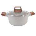 thumbnail image 3 of Dutch Ovenwith Lid,Double Ear Soup Pot Stew Pot Casserole Dishwith Lid Exquisite Design, 3 of 8