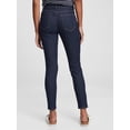 thumbnail image 3 of Pantalones para Mujer GAP Jeggings Favoritos de Cintura Media, Lavado Oscuro, Talla 32, 3 of 7