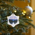 thumbnail image 7 of 3drose, Peak Wilderness Washington, 3 inch Snowflake Porcelain Ornament, 7 of 7